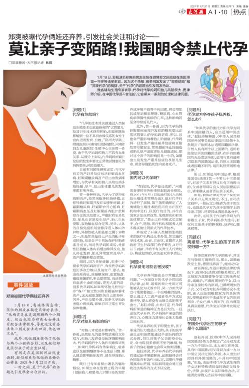代孕的后遗症